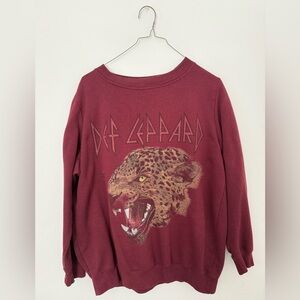 Def Leppard Vintage Sweatshirt